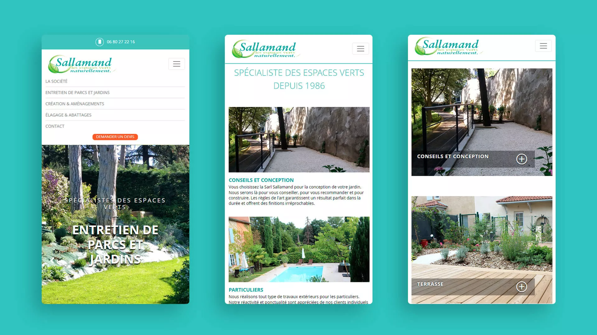Paysagiste SALLAMAND, Caluire-et-Cuire